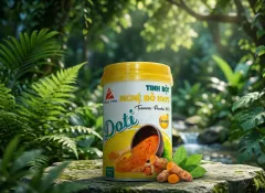 Tinh Bột Nghệ Đỏ 100% Doti (500g)